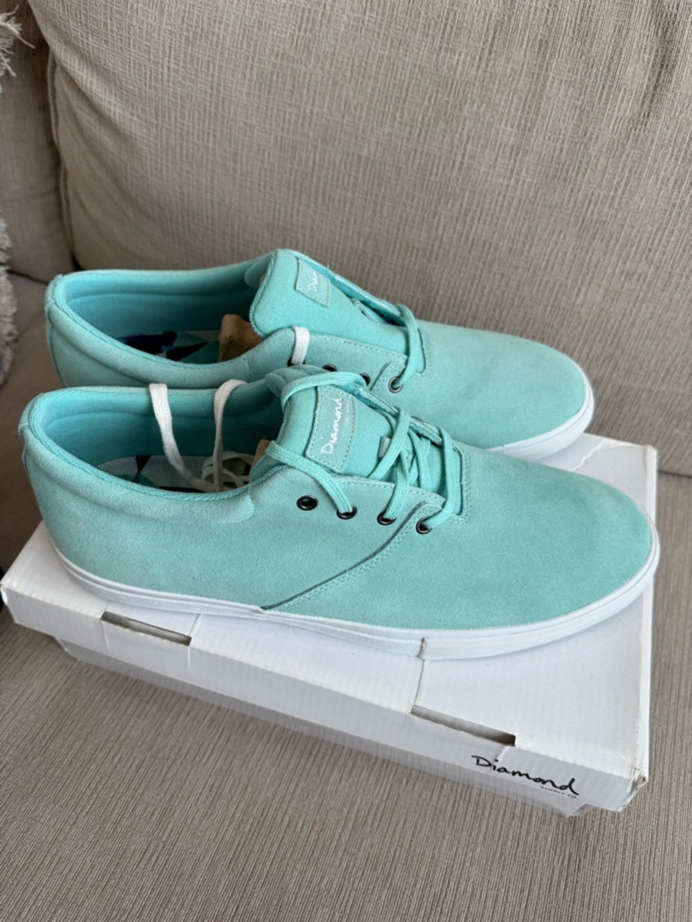 RARE DIAMOND TOREY SHOES DIAMOND BLUE, Size 12 US